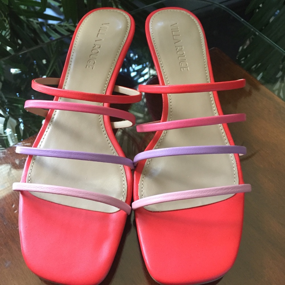 Villa Rouge VR Ridley Pink Multi Slides (6M) - Picture 8 of 15